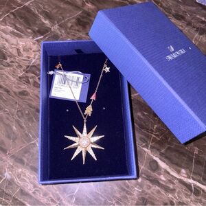 Swarovski Gold Star Necklace